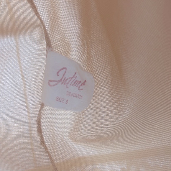 VINTAGE InTime California lingerie swing top dusty apricot Small - Picture 4 of 5